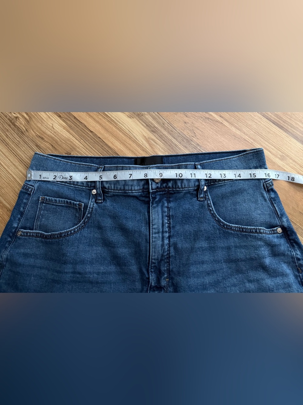 White House Black Market Extra High Rise Barrel Jeans Size 12 - Picture 10 of 10